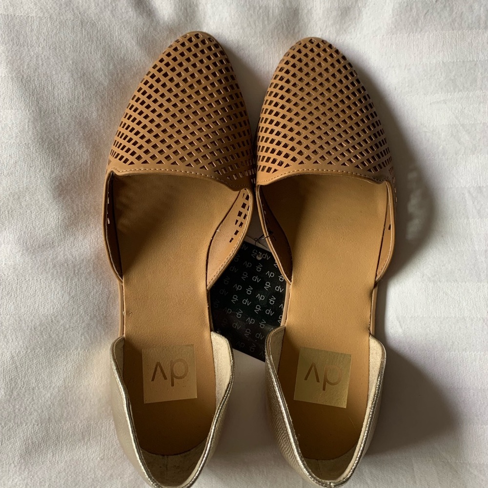 Brown and Gold Flats